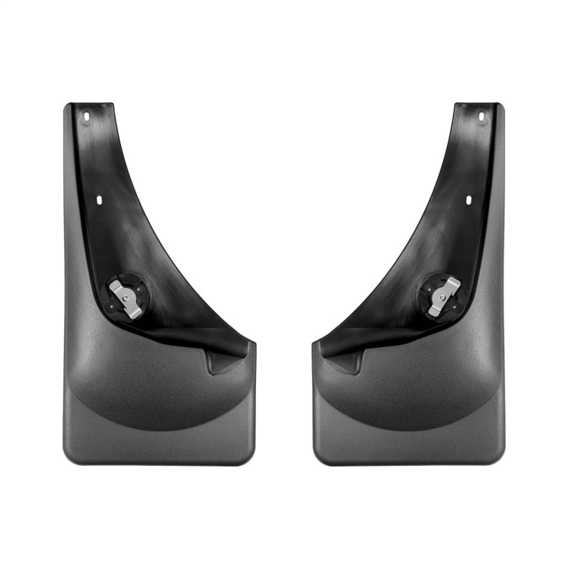 WeatherTech 18-24 Volkswagen Atlas / 20-24 Atlas Cross Sport F&R No Drill Mudflaps - Black