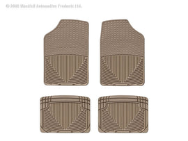 WT Rubber Mats - Rear - Tan