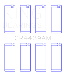 King Engine Bearings BMW M10 (Size +0.25mm) Connecting Rod Bearing Set