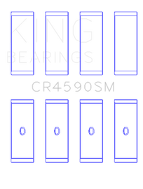 King Engine Bearings Audi Amb/Aum/Alt/Awa/Blr (Size +1.0mm) Connecting Rod Bearing Set