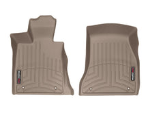 Load image into Gallery viewer, WeatherTech 2016+ BMW 7-Series Front FloorLiner - Tan (Vehicles w/o Rear Exec Lounge Seating)