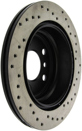 StopTech Sport Cross Drilled Brake Rotor - Front Left