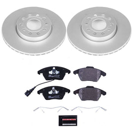 Power Stop 10-12 Audi A3 Front Euro-Stop Brake Kit