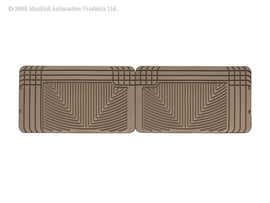WeatherTech 96 GMC Rally Van Rear Rubber Mats - Tan