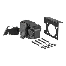 Load image into Gallery viewer, Curt Dual-Output 7 &amp; 4-Way Connector w/Backup Alarm (Plugs into USCAR)