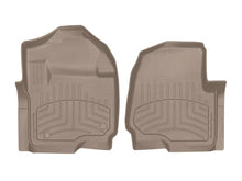 Load image into Gallery viewer, WeatherTech 2018+ Volkswagen Atlas 2nd Row Bucket Seats Rear FloorLiner HP - Tan