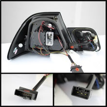 Load image into Gallery viewer, Spyder BMW E46 00-03 2Dr Coupe Light Bar LED Tail Lights Red Clear ALT-YD-BE4600-LBLED-RC