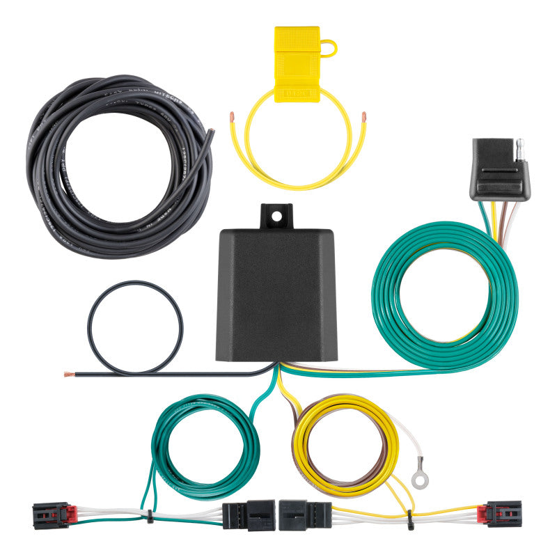 Curt 2017 Volkswagen Passat Custom Wiring Harness (4-Way Flat Output)