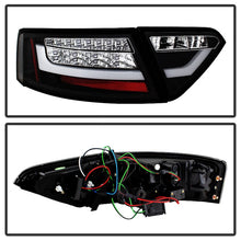 Load image into Gallery viewer, Spyder Audi A5 08-12 LED Tail Lights Black ALT-YD-AA508-LED-BK