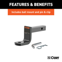 Load image into Gallery viewer, Curt 12-19 Volkswagen Passat TDI Sedan Class 1 Trailer Hitch w/1-1/4in Ball Mount BOXED