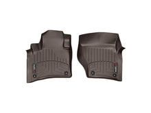 Load image into Gallery viewer, WeatherTech 2011-2015 Porsche Cayenne Front FloorLiner - Cocoa