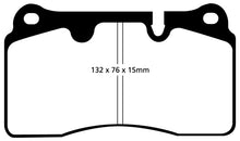 Load image into Gallery viewer, EBC 04-12 Aston Martin DB9 5.9 Bluestuff Front Brake Pads