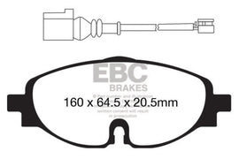 EBC 14+ Audi A3 1.8 Turbo Ultimax2 Front Brake Pads