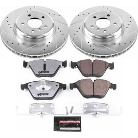 Power Stop 14-16 BMW 535d Front Z26 Street Warrior Brake Kit