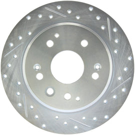 StopTech Select Sport 04-08 Acura TL Drilled & Slotted Rear Driver Side Sport Brake Rotor