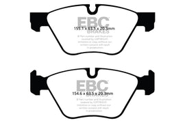 EBC 11+ BMW 528 2.0 Turbo (F10) Redstuff Front Brake Pads
