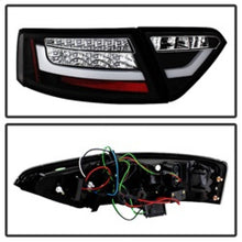 Load image into Gallery viewer, Spyder Audi A5 08-12 LED Tail Lights Black ALT-YD-AA508-LED-BK