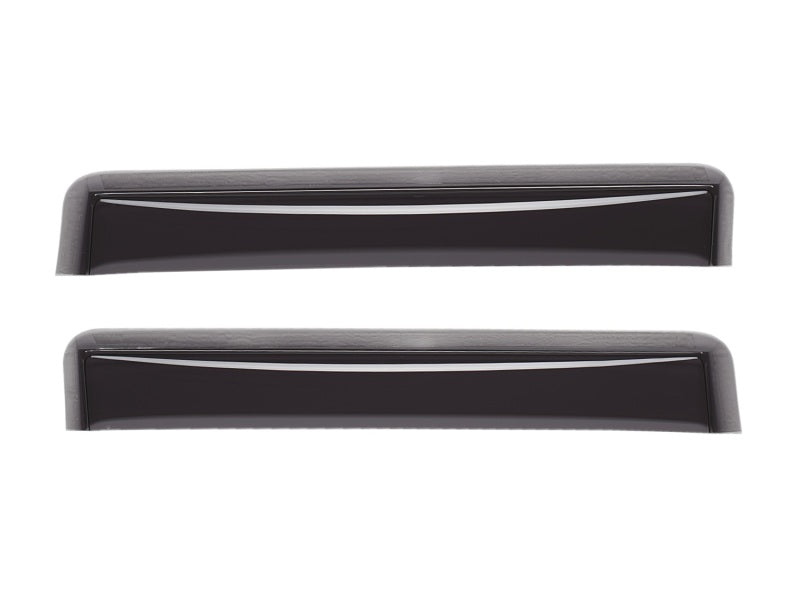 WeatherTech 20-24 Volkswagen Atlas Cross Sport Rear Side Window Deflectors - Dark Smoke