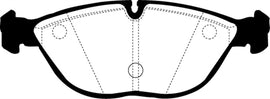 EBC 00-03 BMW Z8 5.0 Greenstuff Front Brake Pads