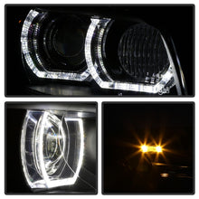 Load image into Gallery viewer, Spyder 08-10 BMW F92 3 Series Projector Headlights - LED DRL - Black (PRO-YD-BMWE9208-DRL-BK)