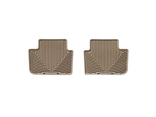Load image into Gallery viewer, WeatherTech 04+ BMW X3 Rear Rubber Mats - Tan