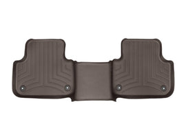 WeatherTech 2017+ Audi Q7 Rear FloorLiner - Cocoa