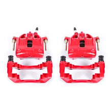 Load image into Gallery viewer, Power Stop 1991 BMW 318i Front Red Calipers w/Brackets - Pair