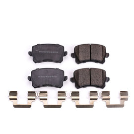 Power Stop 2015 Audi Q3 Rear Z17 Evolution Ceramic Brake Pads w/Hardware