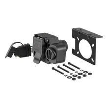 Load image into Gallery viewer, Curt Dual-Output 7 &amp; 4-Way Connector w/Backup Alarm (Plugs into USCAR)