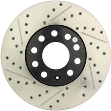 Load image into Gallery viewer, StopTech 96-7/04 Audi A4 / 95-01 A6 / 7/98-05 VW Passat Right Front Slotted and Drilled Rotor